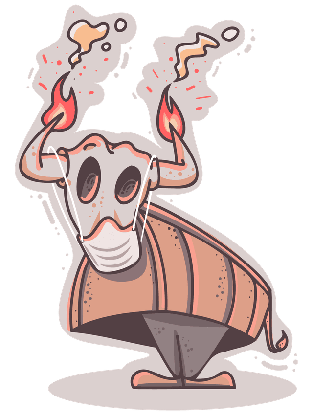 Toro Candil — mascota de San Juan App